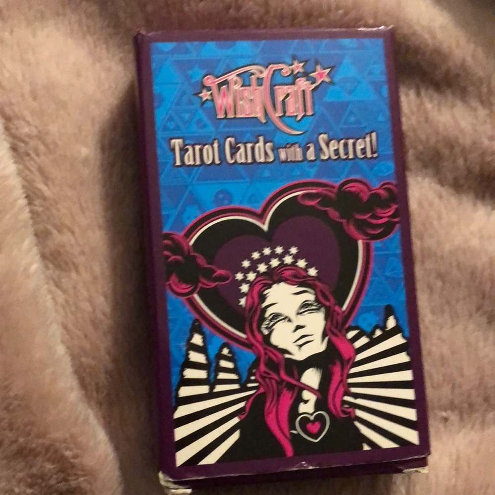 Tarot Cards with a Secret - Purple and Blue